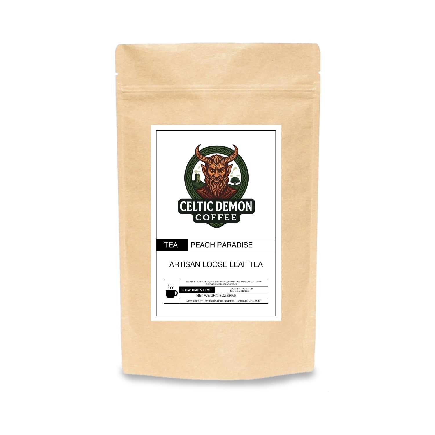 Peach Paradise – Celtic Demon Coffee